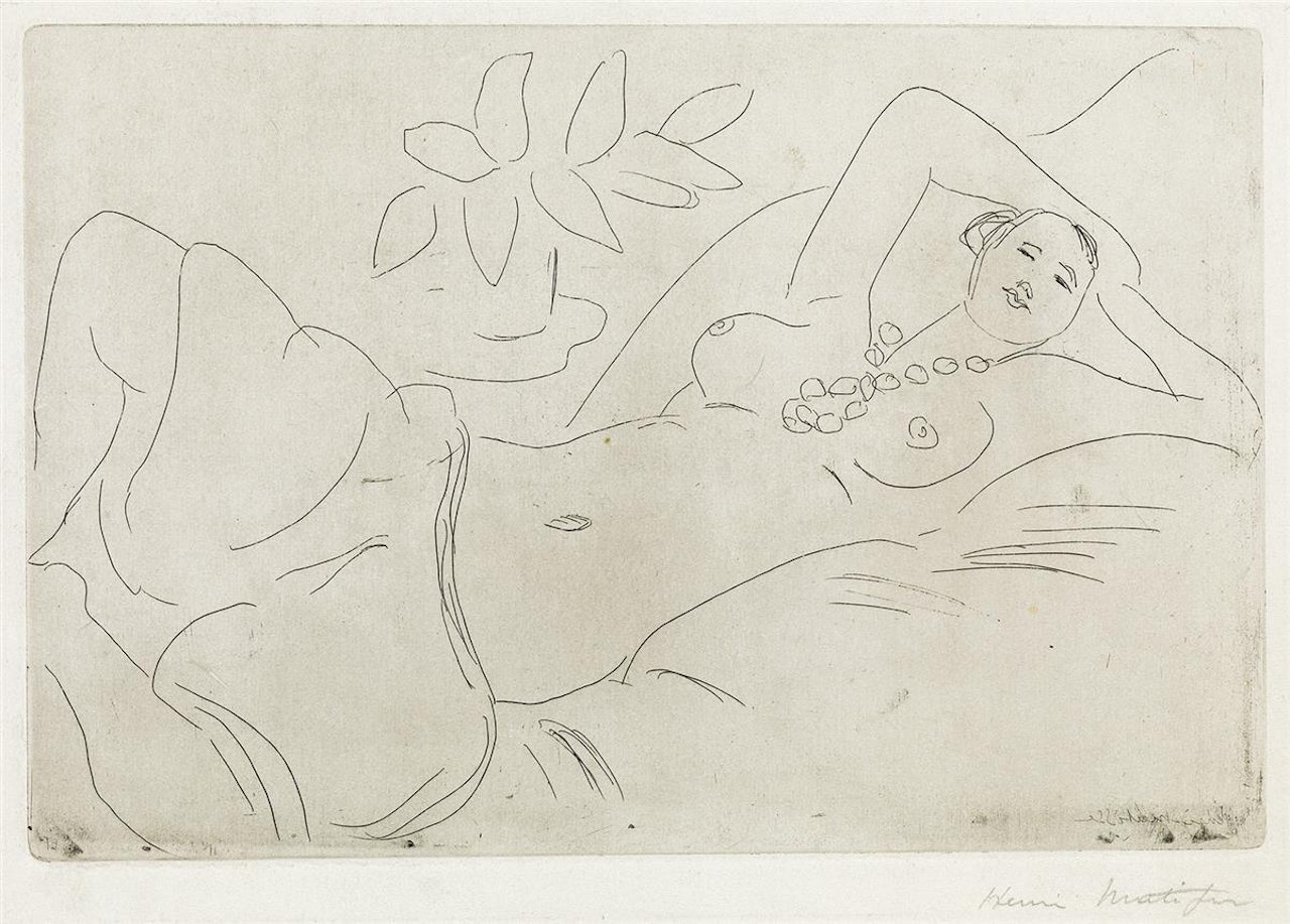 Odalisque Couchée by Henri Matisse