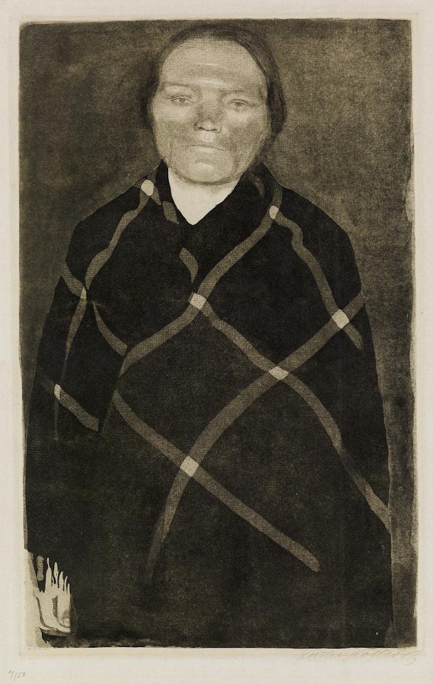 Schwangere Frau by Kathe Kollwitz