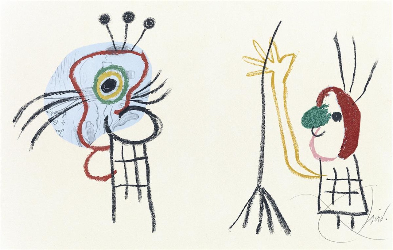 L'enfance D'ubu by Joan Miró