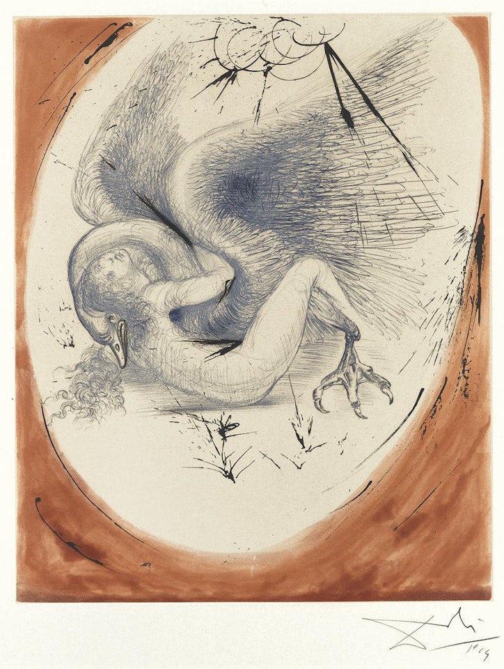 Leda by Salvador Dali