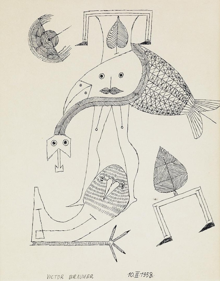 Cadaver Exquis by Victor Brauner
