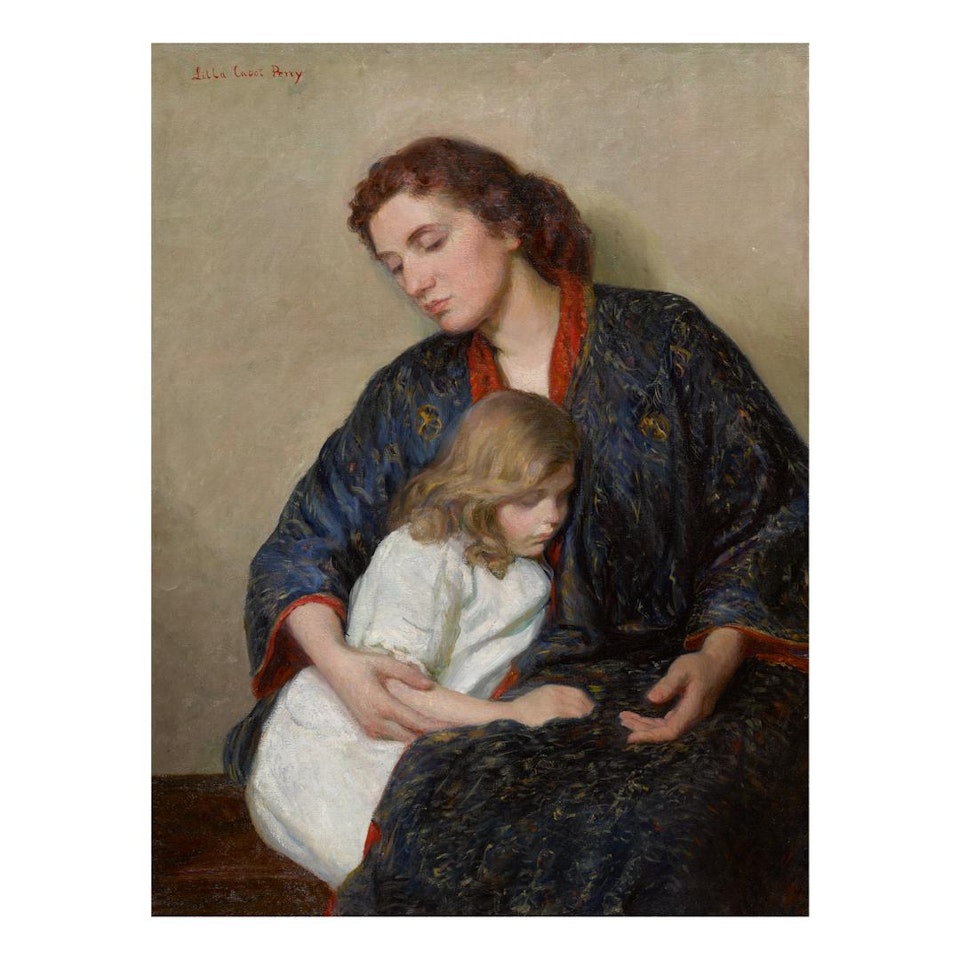 MOTHER AND CHILD by Lilla Cabot Perry