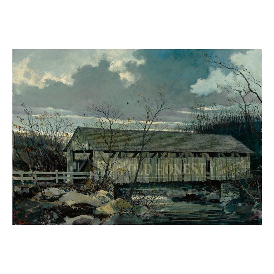 VERMONT IN NOVEMBER by Eric Sloane