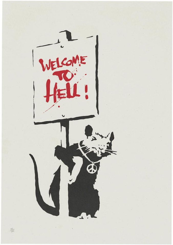 Welcome to Hell by Banksy