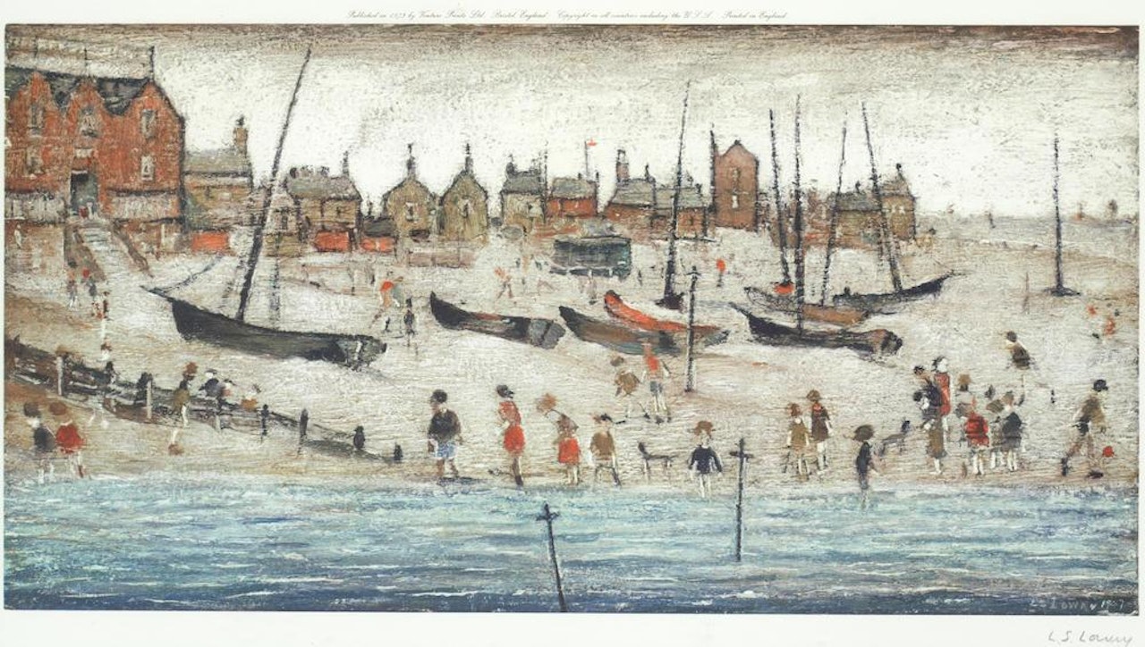Deal Beach by Laurence Stephen Lowry