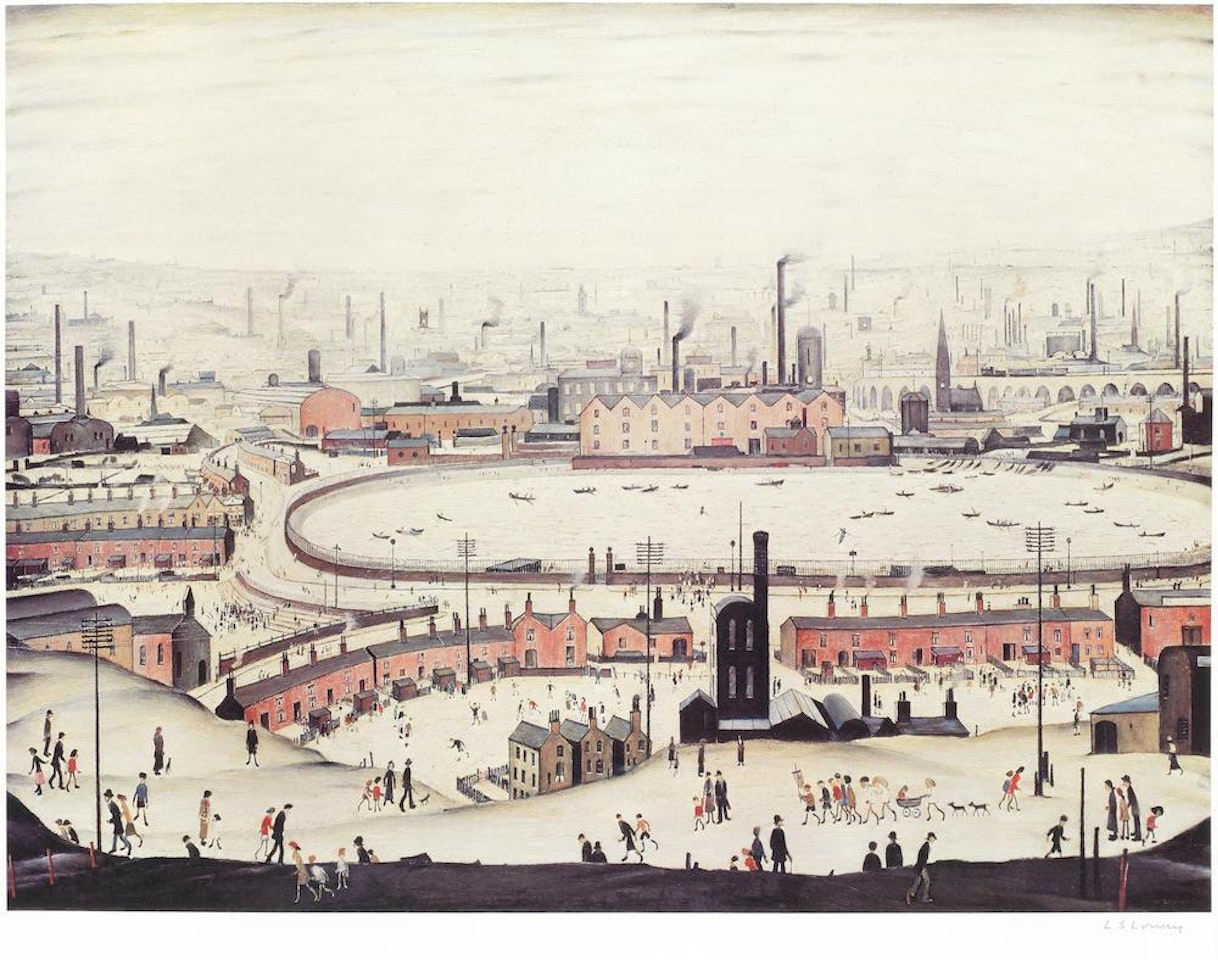 The Pond by Laurence Stephen Lowry