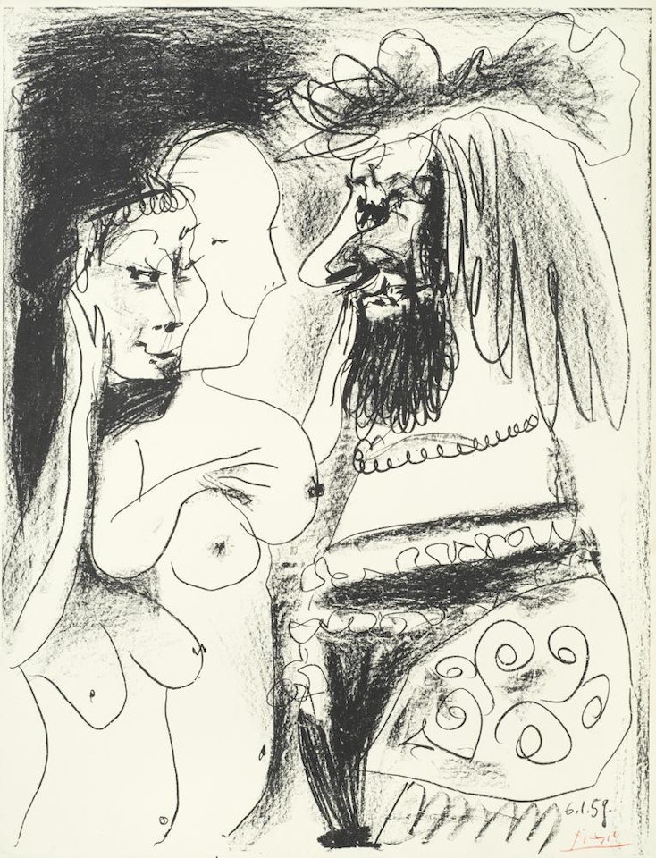 Le Vieux Roi (Mourlot 137) by Pablo Picasso