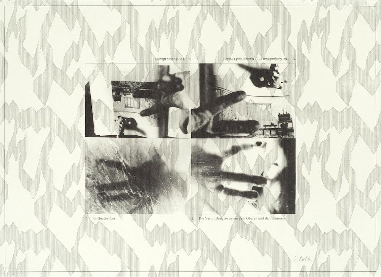 Hände (Die Vermittlung zwischen dem Oberen und dem Unteren) (Becker & von der Osten 29) by Sigmar Polke