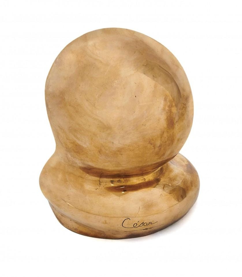 Golden casting by César