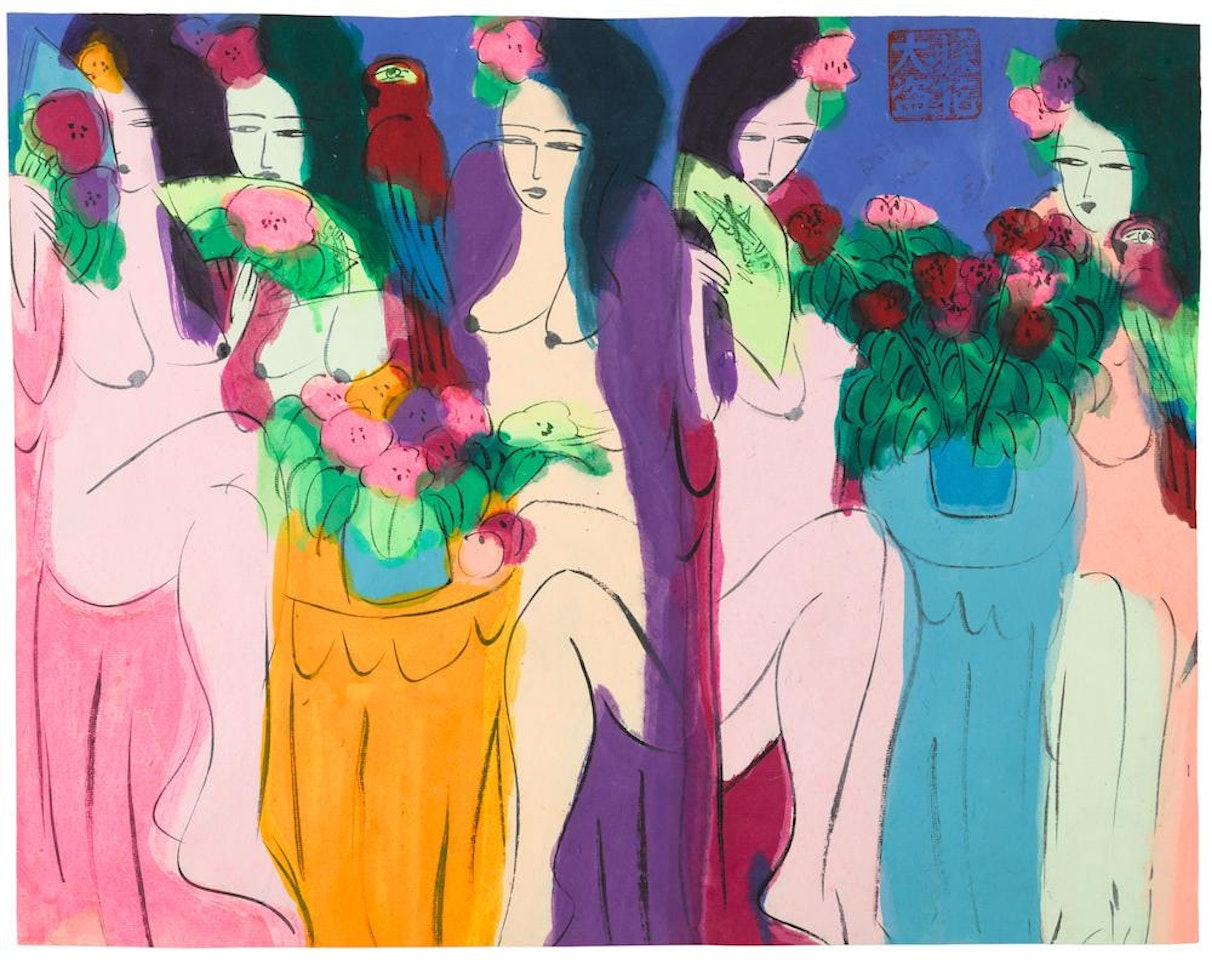 Untitled, circa by Walasse Ting