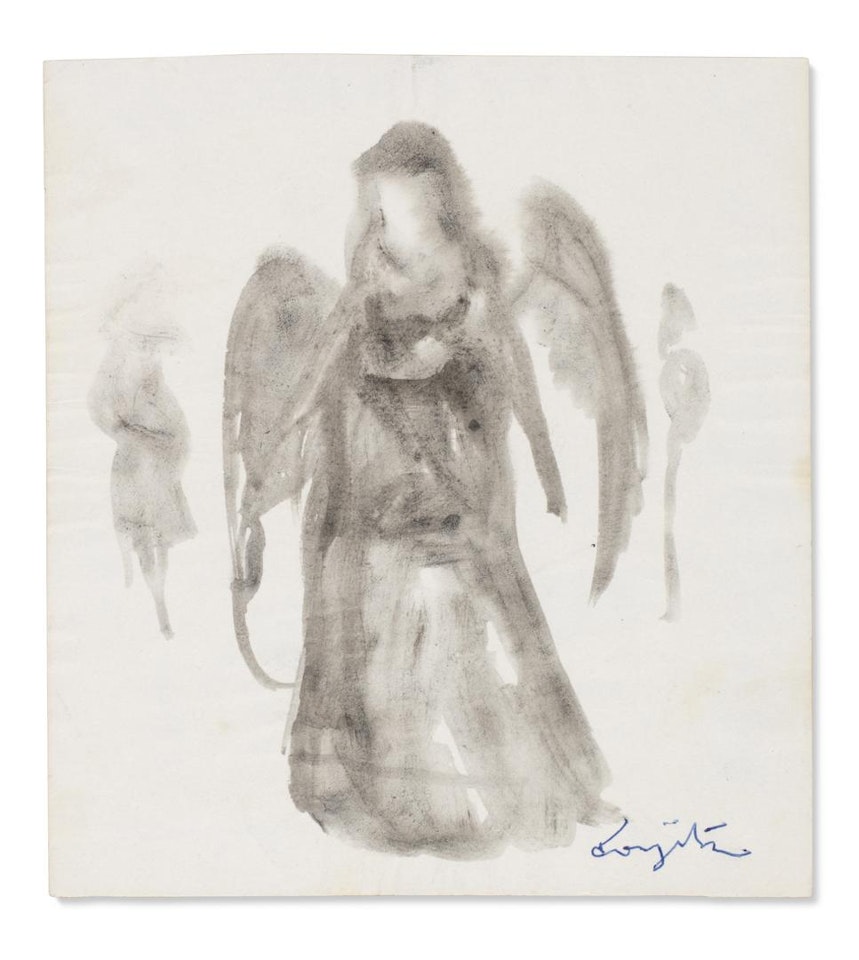 Untitled (L’ange) by Leonard Tsuguharu Foujita