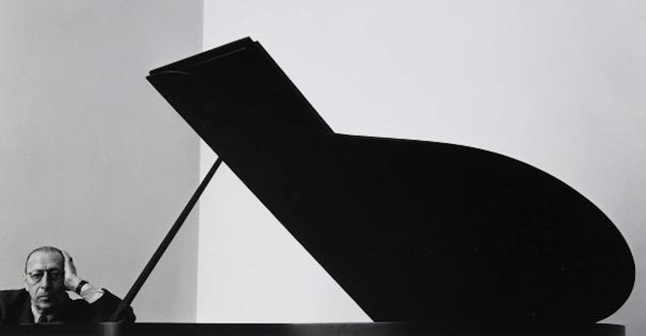 Igor Stravinsky, New York City by Arnold Newman
