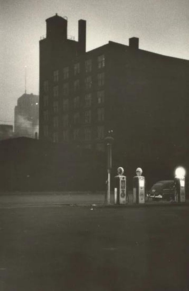 Gas Station, Chicago, 1956 by Robert Frank