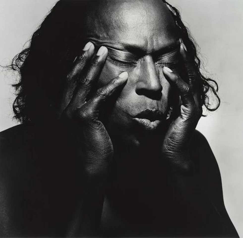 Miles Davis, New York, 1986 by Irving Penn