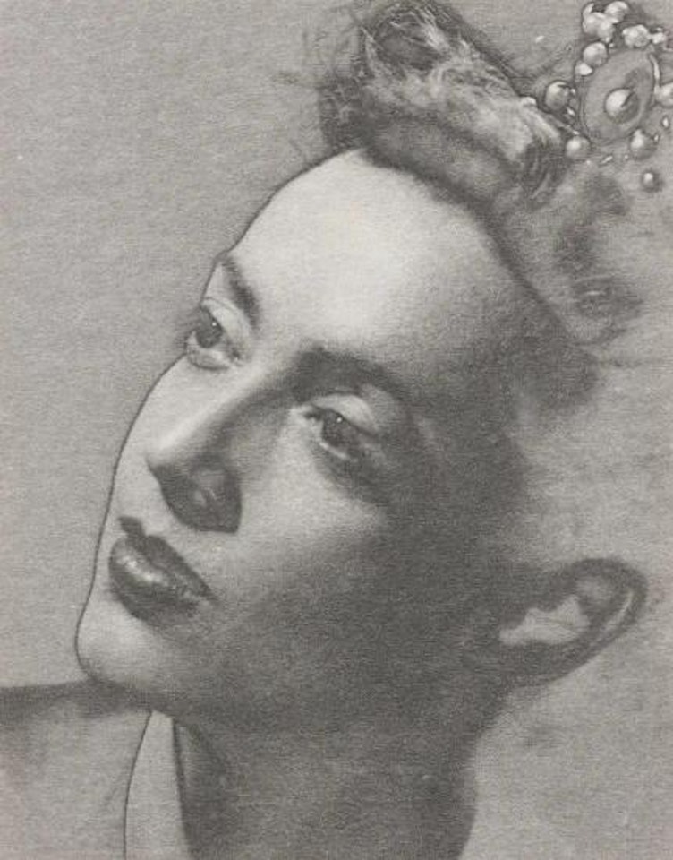 Portrait of a Woman by Man Ray