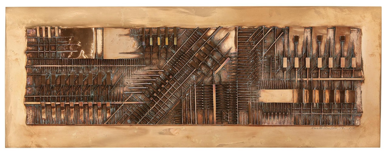 RILIEVO PER AMADA STUDIO II by Arnaldo Pomodoro