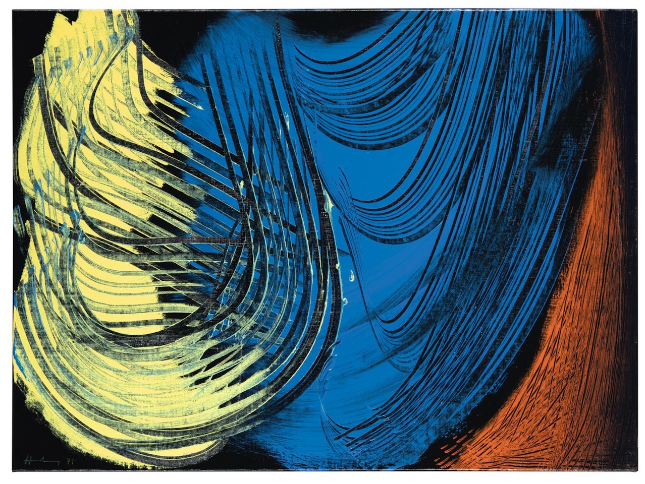 T-1971-E43 by Hans Hartung