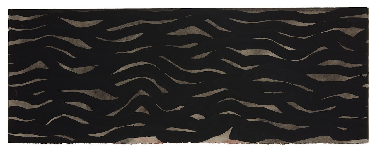 GREY AND BLACK  by Sol LeWitt