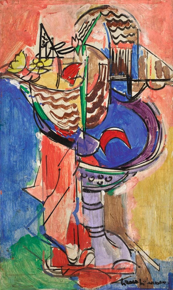 THE FRUITIERE by Hans Hofmann