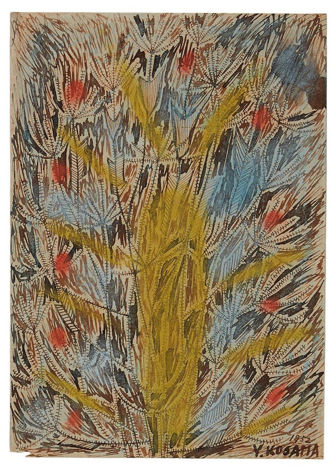 THE FLOWER NO. 2 by Yayoi Kusama