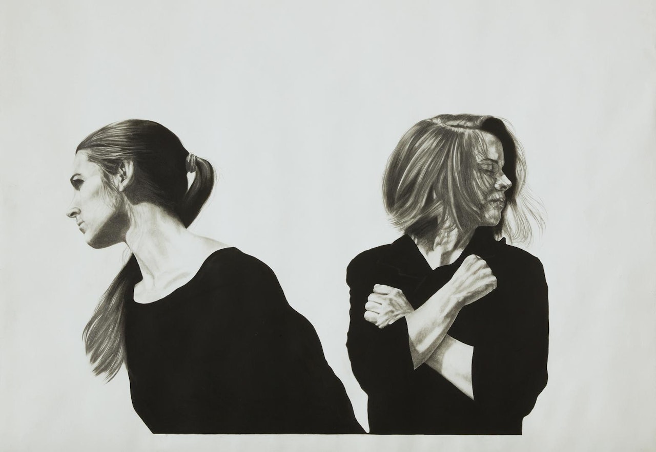 UNTITLED (TWO WOMEN) by Robert Longo