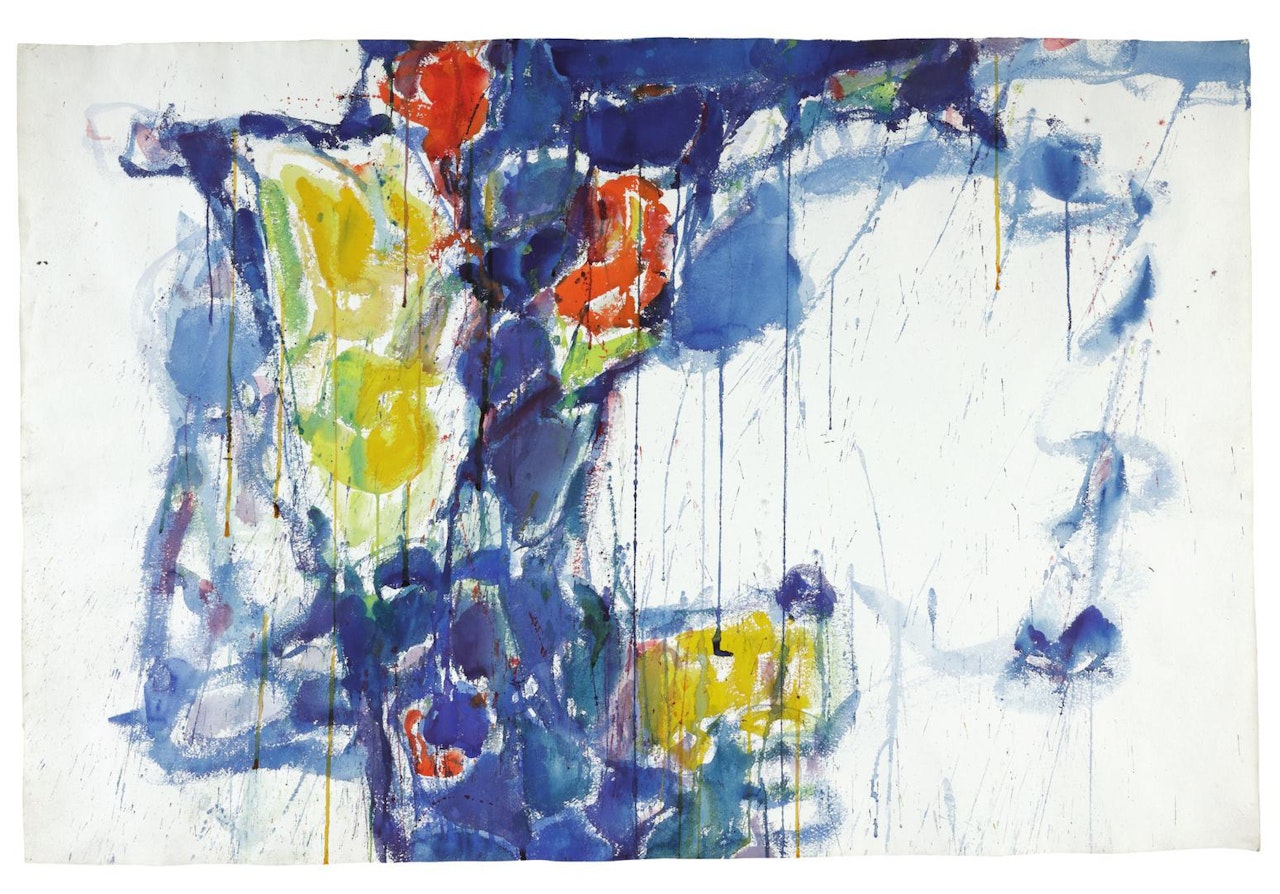 UNTITLED (COOL VIOLET) by Sam Francis