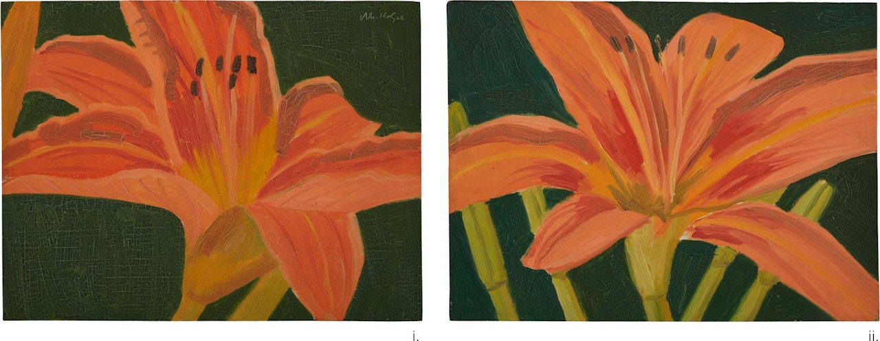 UNTITLED (LILIES) by Alex Katz