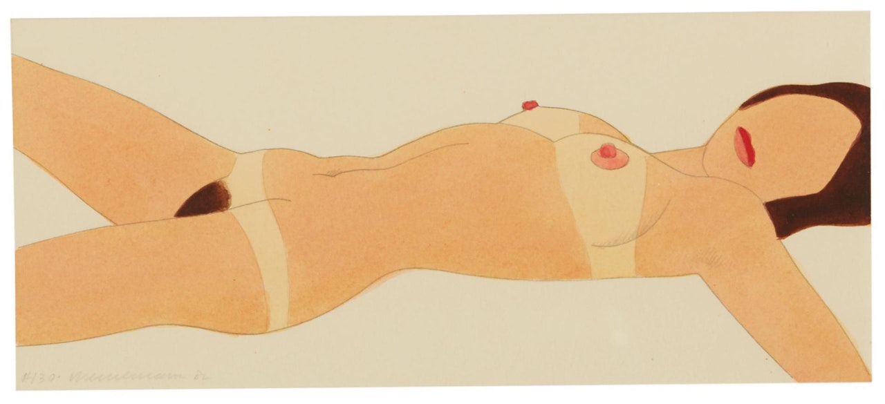 OPEN ENDED NUDE #130 by Tom Wesselmann