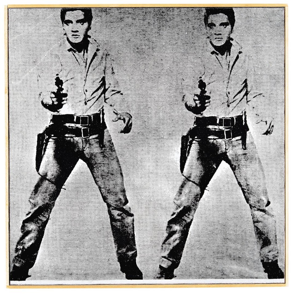 ANDY WARHOL, “DOUBLE ELVIS", 1963 by Richard Pettibone