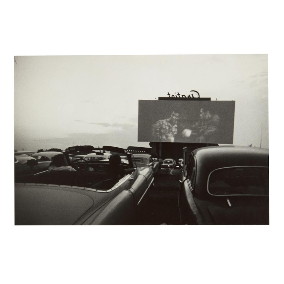 'DETROIT' (DRIVE-IN MOVIE), 1955 by Robert Frank