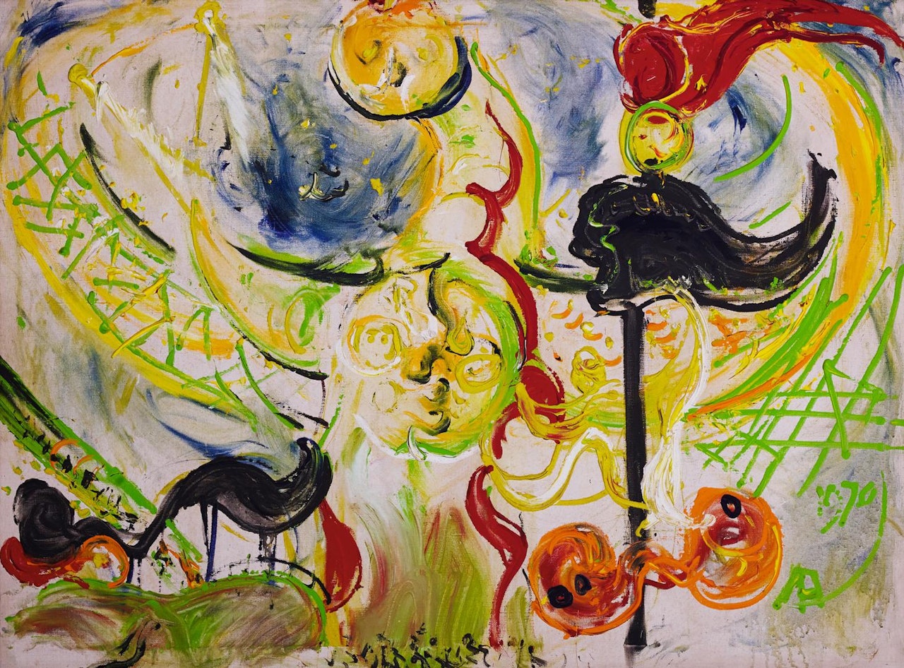 TOWER OF THE SUN, EXPO '70, OSAKA by Affandi