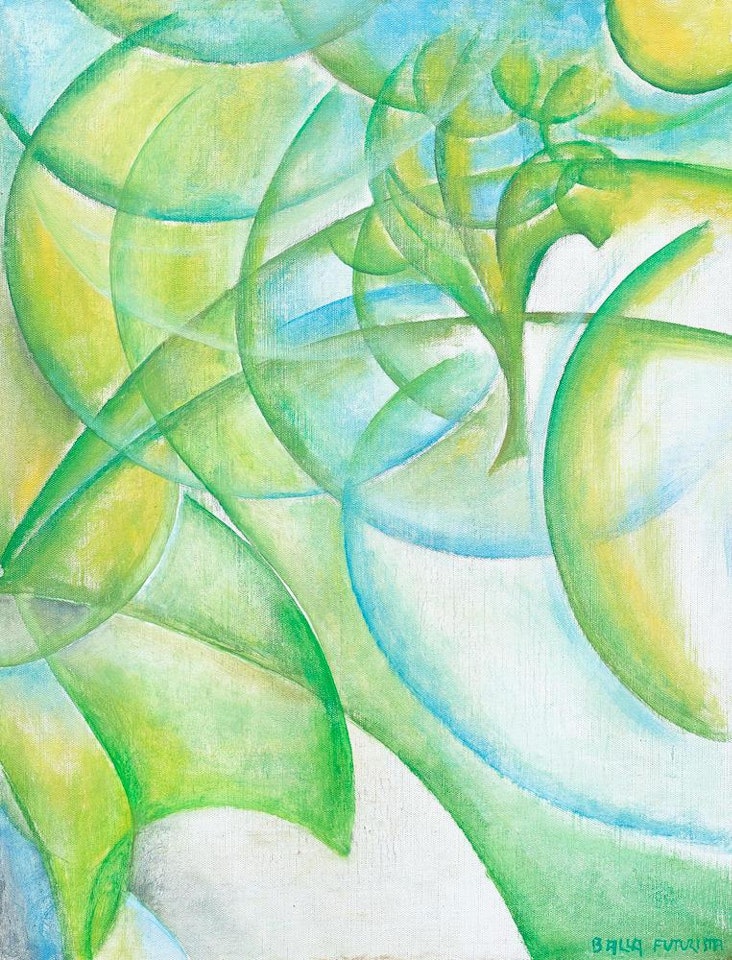 "Fluiditá" Primavera by Giacomo Balla