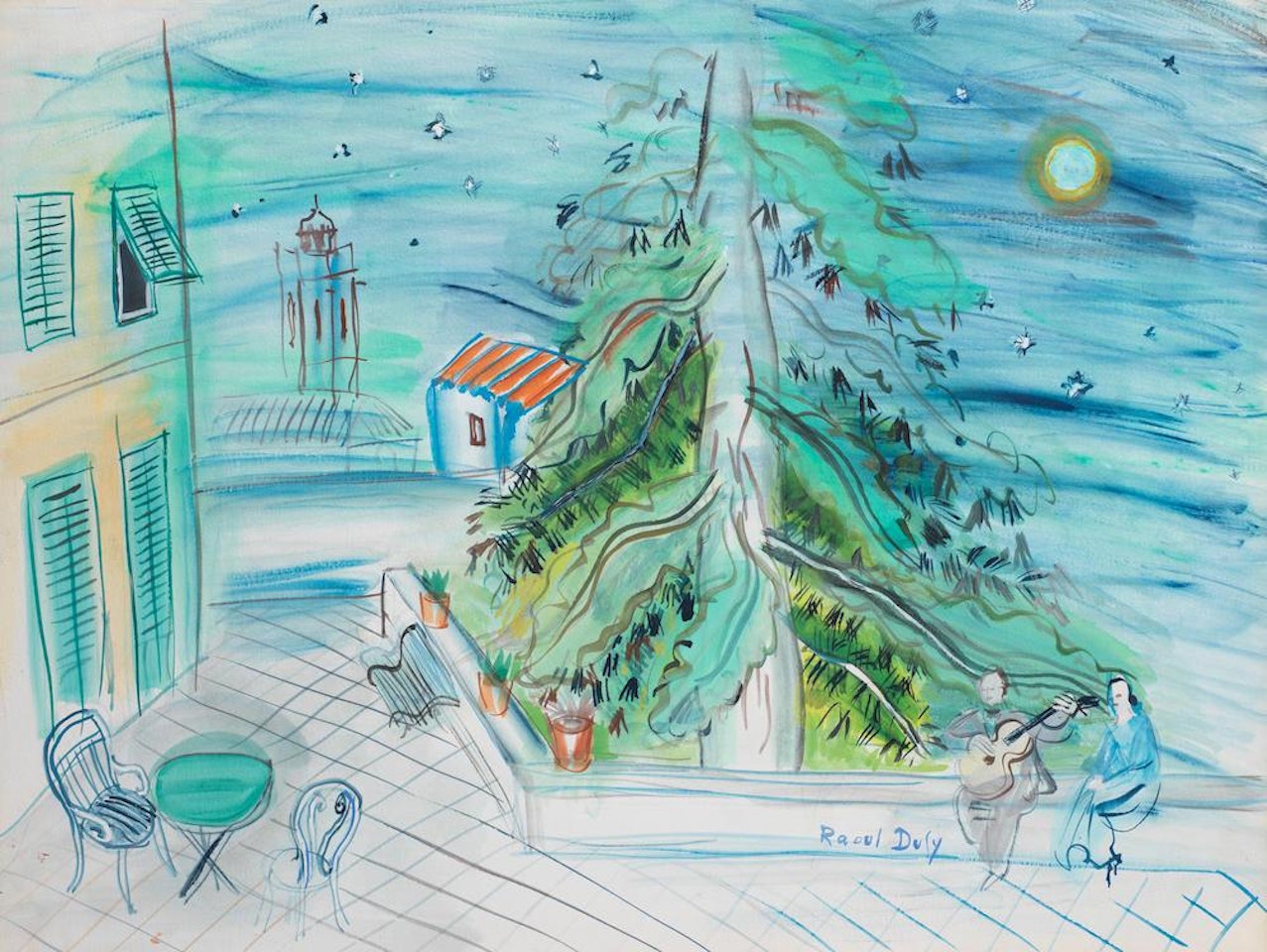 Sérénade à Caldas by Raoul Dufy