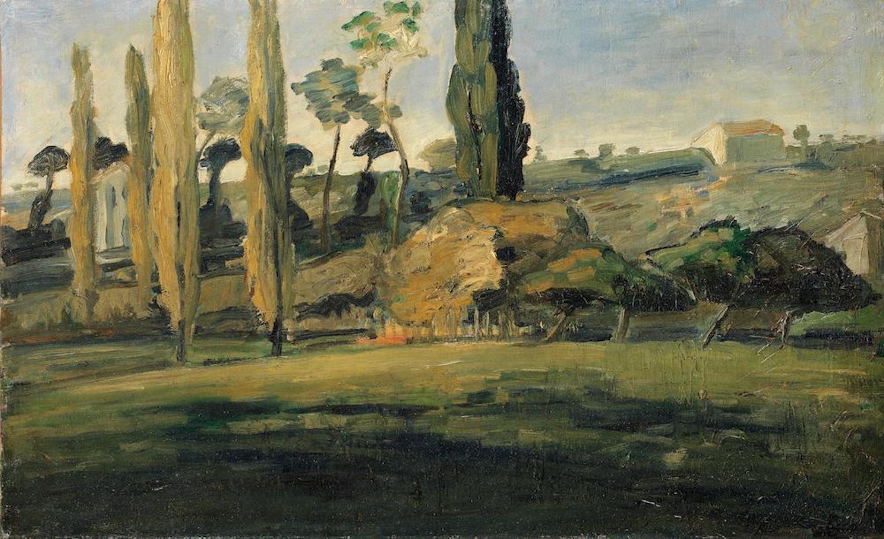 Paysage aux environs de Chatou by Andre Derain