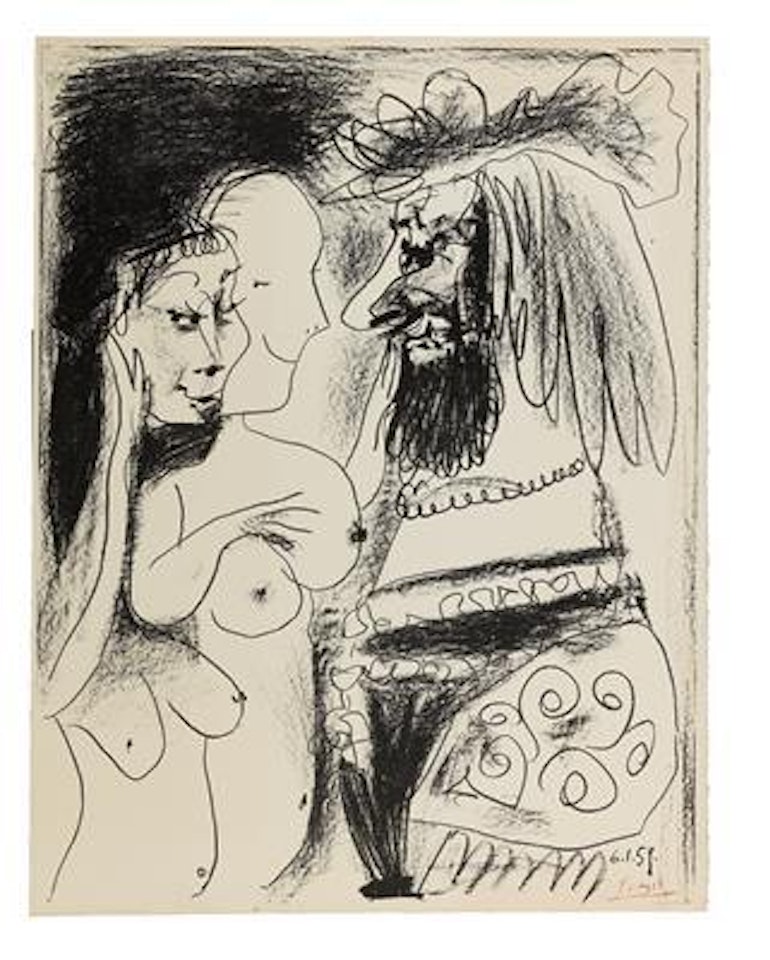 "Le vieux roi" by Pablo Picasso