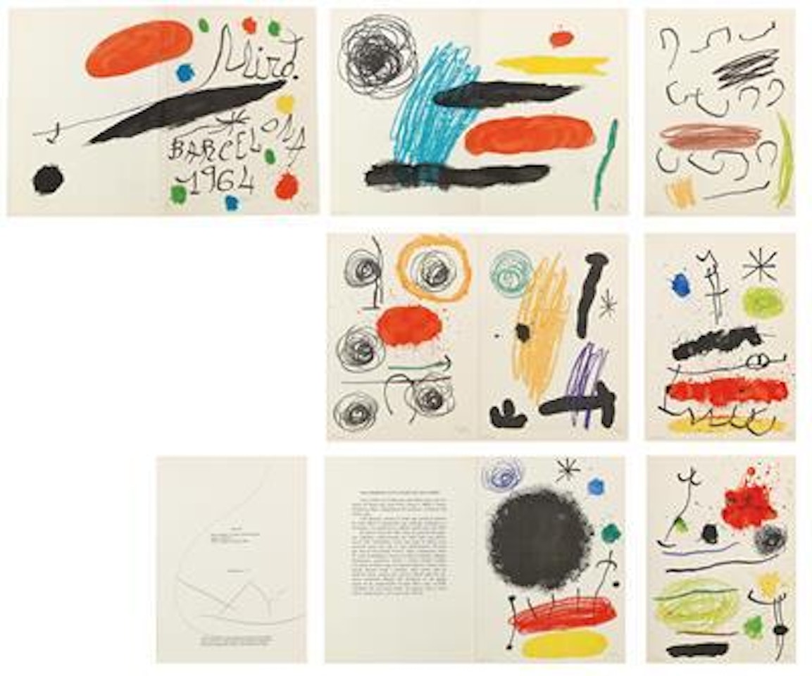 "Obra inèdita recent" by Joan Miró