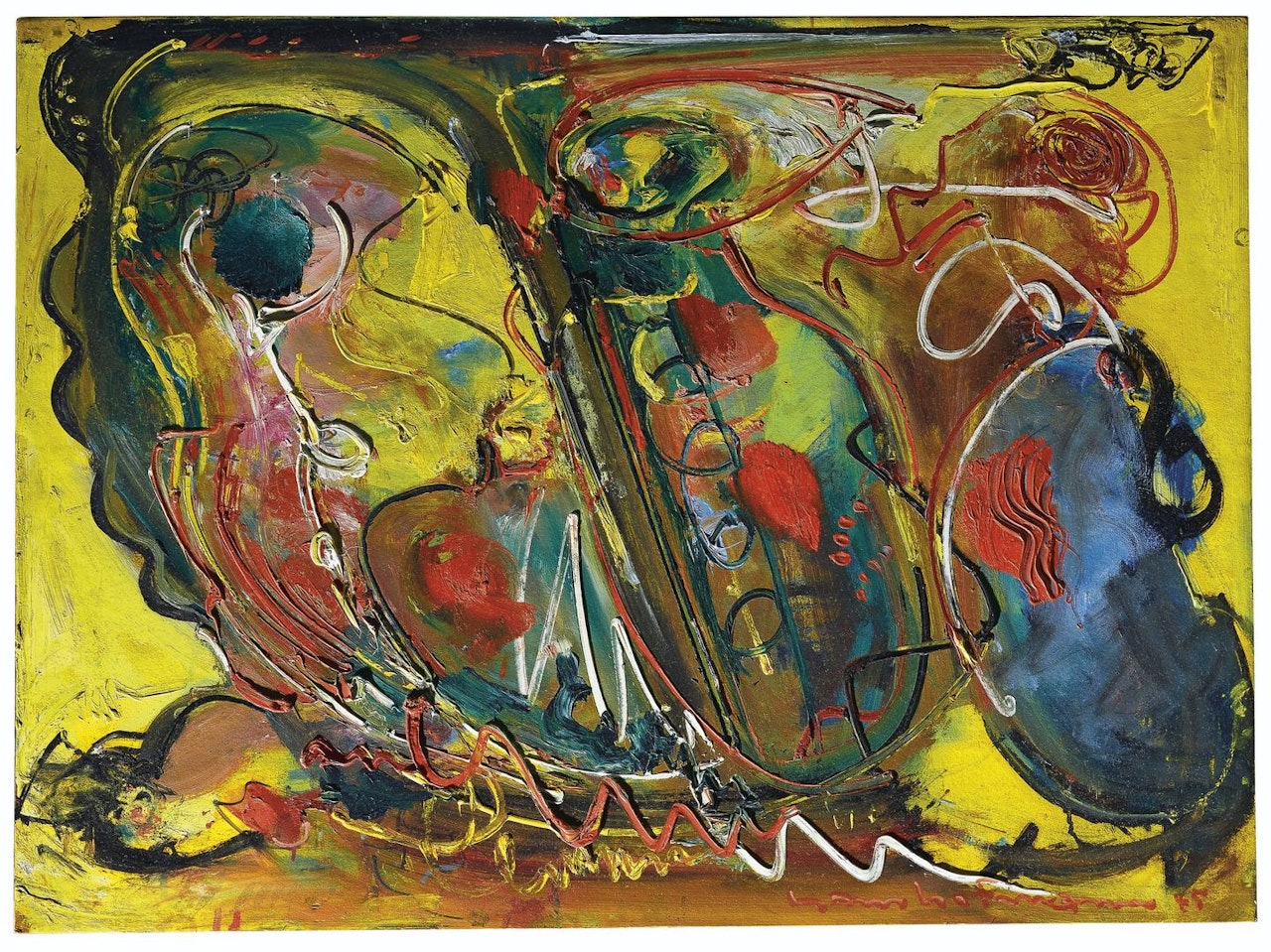 Carnival by Hans Hofmann