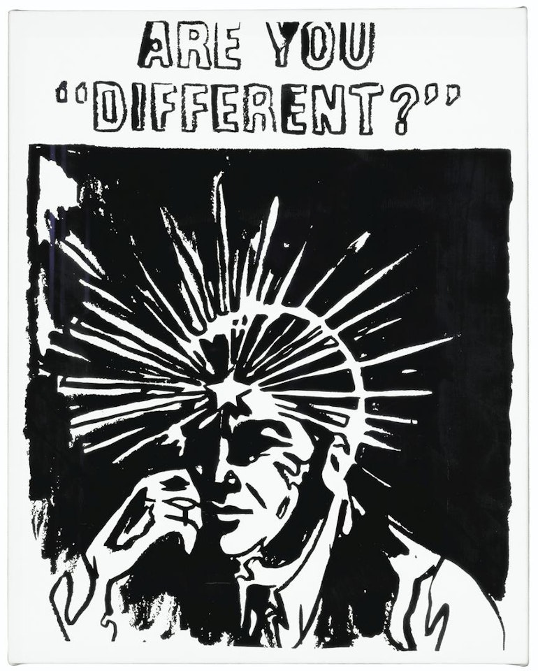 Are You "Different?" (Positive) by Andy Warhol