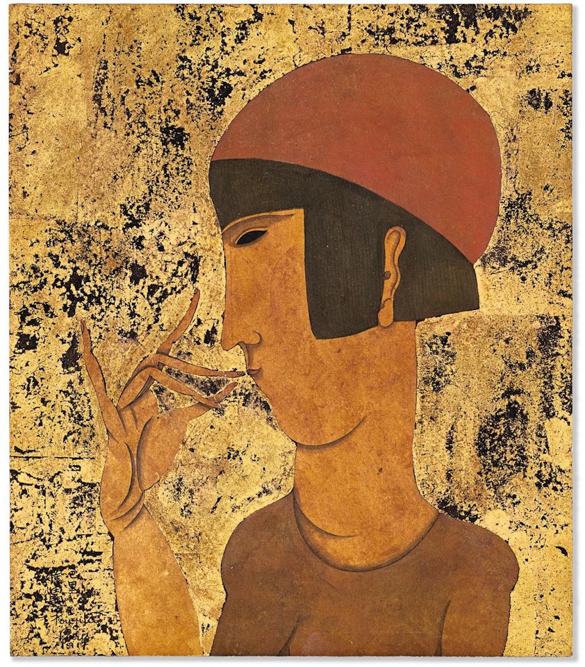 SANS TITRE by Leonard Tsuguharu Foujita