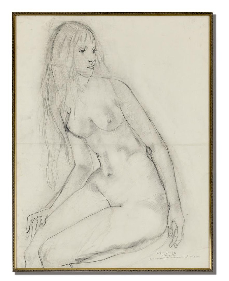 NU ASSIS by Leonard Tsuguharu Foujita