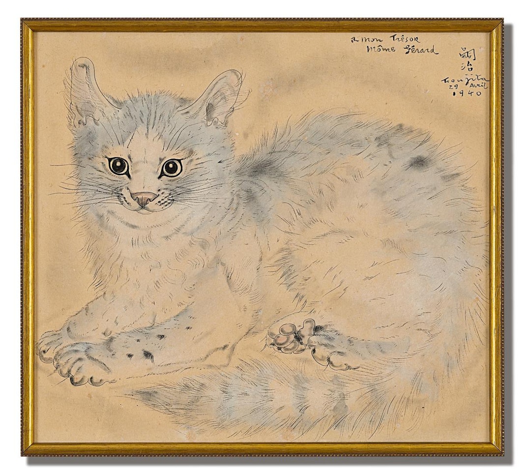 CHAT by Leonard Tsuguharu Foujita
