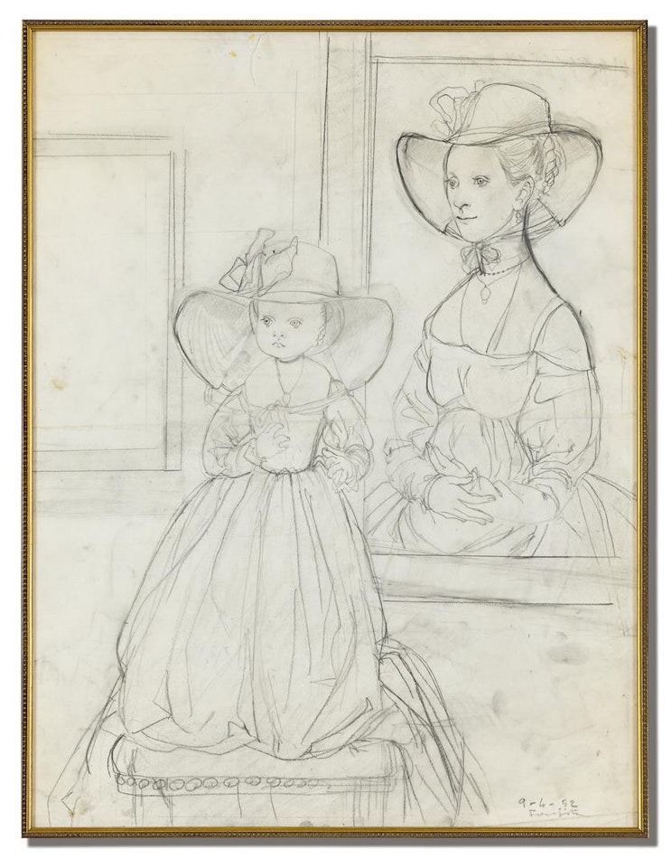 LA ROBE DE MAMAN by Leonard Tsuguharu Foujita