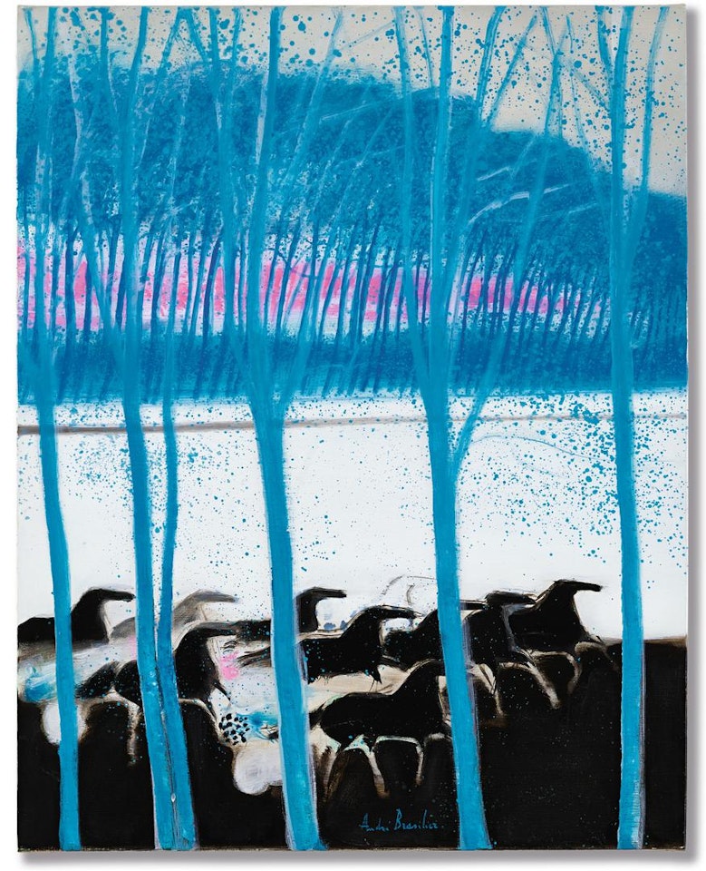 VINCENNES SOUS LA NEIGE by André Brasilier