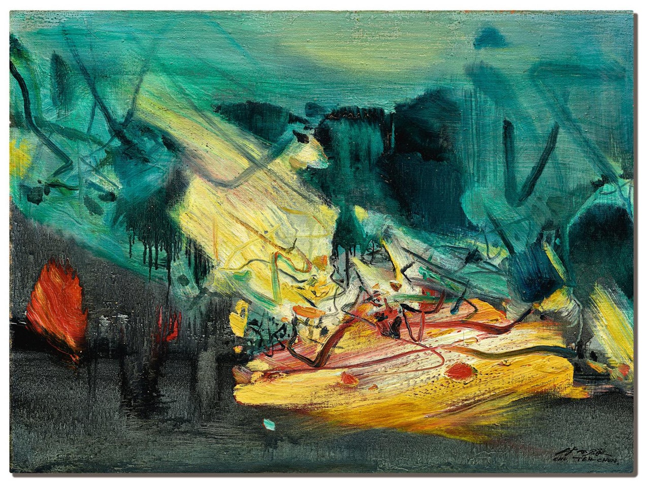 LE 23. MARS 1979 by Chu Teh-Chun