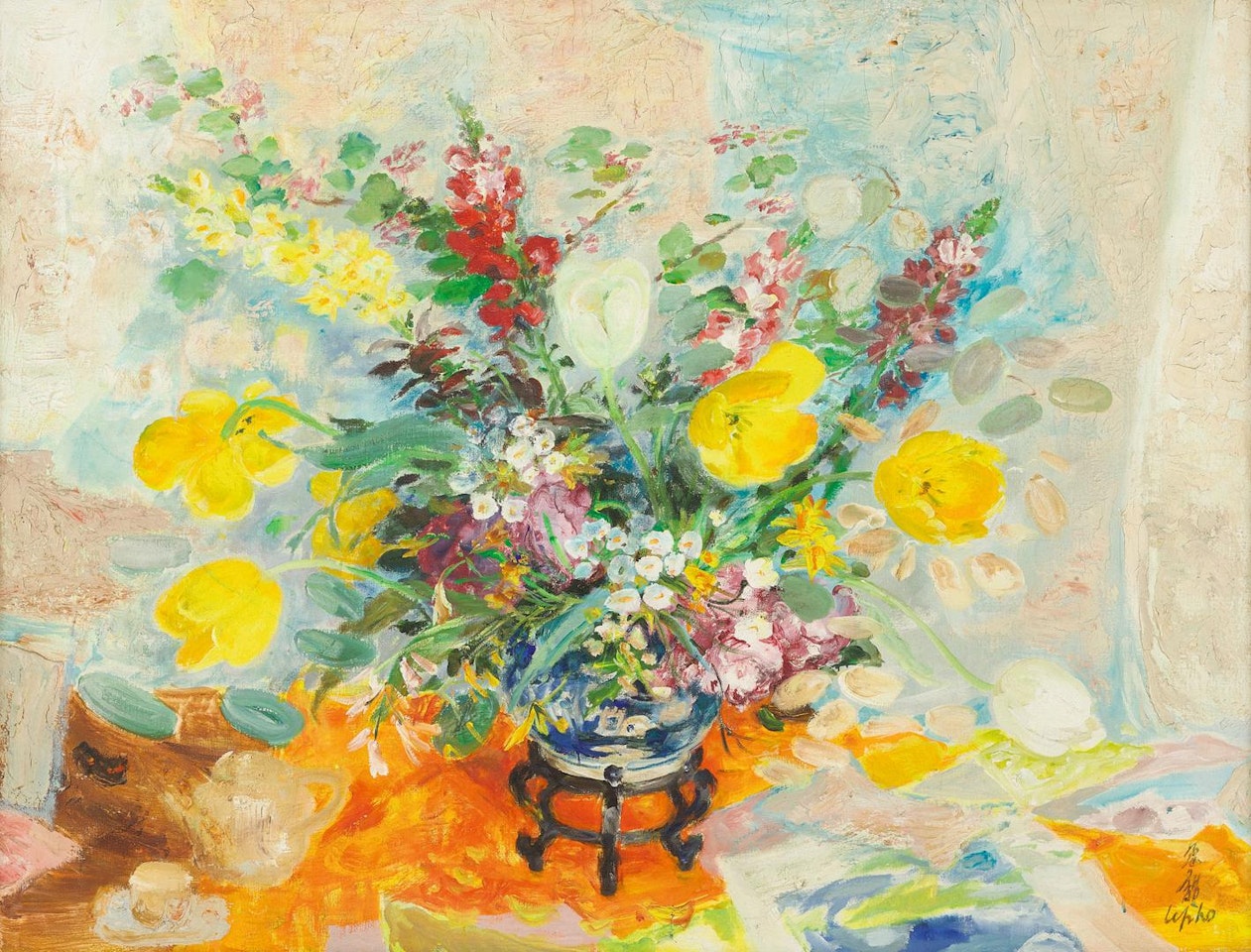 LES TULIPES JAUNES (YELLOW TULIPS) by Le Pho