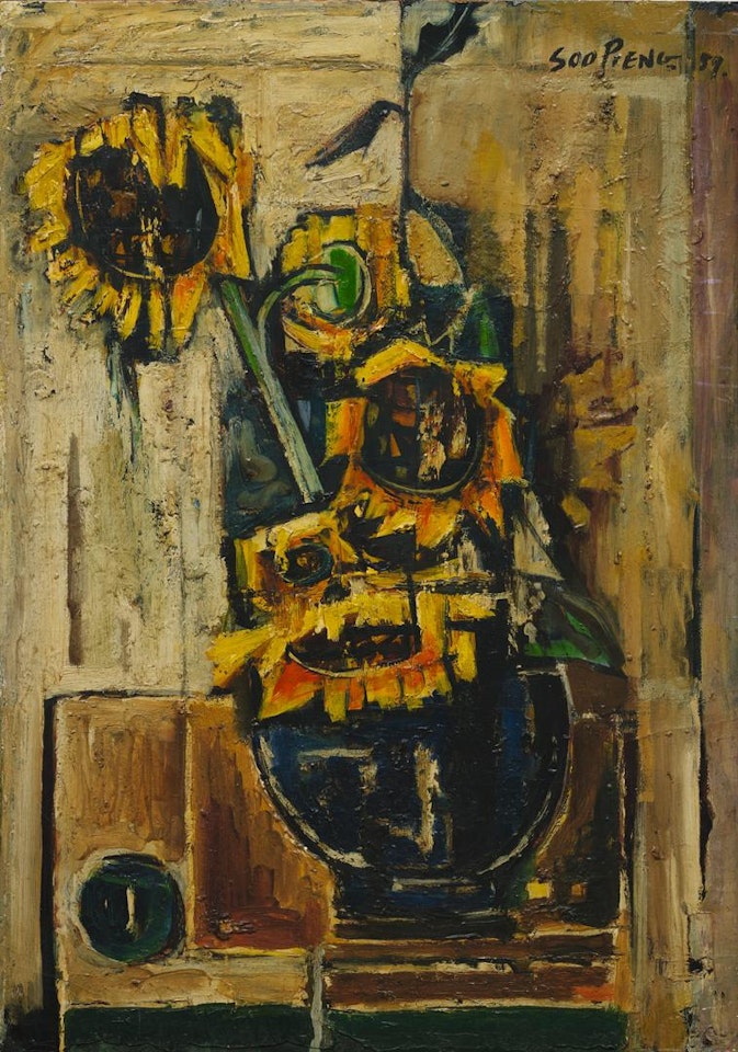 SUNFLOWERS by Cheong Soo Pieng