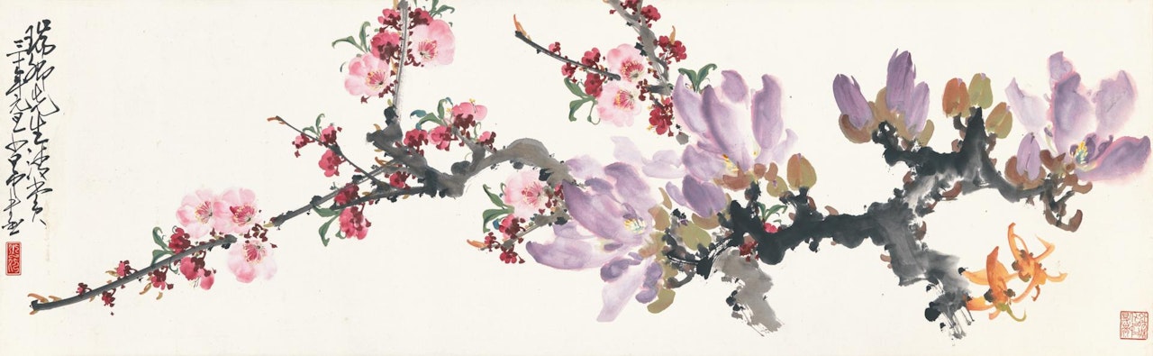 SPRING BLOSSOMS by Zhao Shao'ang