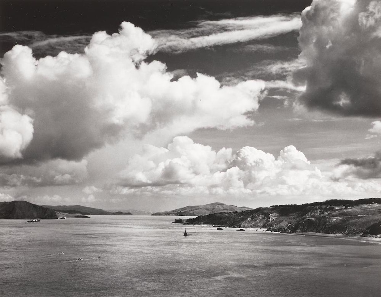 Golden Gate before the Bridge, 1932 by Ansel Adams
