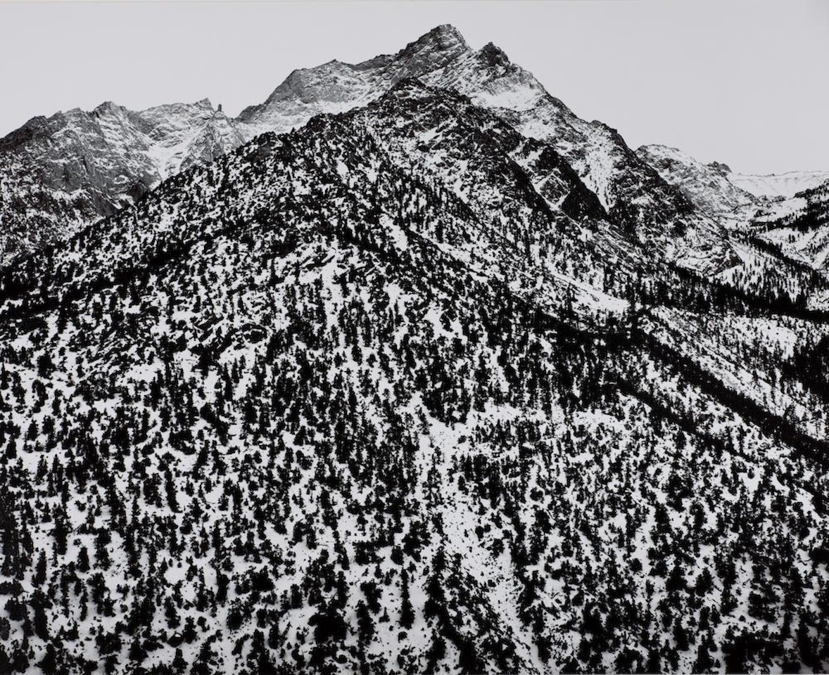 Lone Pine Peak, Sierra Nevada, California by Ansel Adams