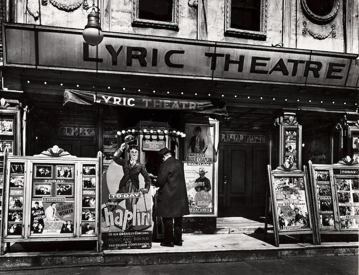 Lyric Theatre, 100 Third Avenue by Berenice Abbott
